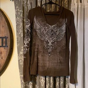 Hooded shirt